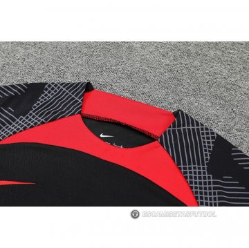 Chandal del Liverpool Manga Corta 22-23 Negro - Pantalon Corto