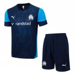 Chandal del Olympique Marsella Manga Corta 25-26 Azul - Pantalon Corto