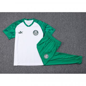 Chandal del Palmeiras Manga Corta 23-24 Blanco