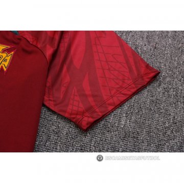 Chandal del Portugal Manga Corta 22-23 Rojo - Pantalon Corto
