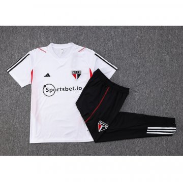 Chandal del Sao Paulo Manga Corta 23-24 Blanco