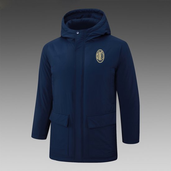 Chaqueta Invierno del AC Milan 24-25 Azul - Haga un click en la imagen para cerrar