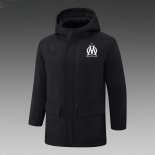 Chaqueta Invierno del Olympique Marsella 2024-25 Negro
