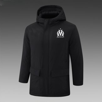 Chaqueta Invierno del Olympique Marsella 2024-25 Negro