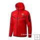 Chaqueta con Capucha del Barcelona 22-23 Rojo