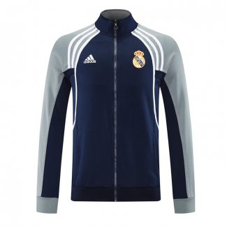 Chaqueta del Real Madrid 25-26 Negro Gris
