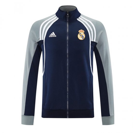 Chaqueta del Real Madrid 25-26 Negro Gris - Haga un click en la imagen para cerrar