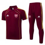 Conjunto Polo del Arsenal25-26 Rojo