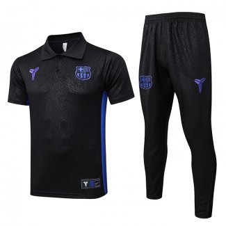 Conjunto Polo del Barcelona 25-26 Negro