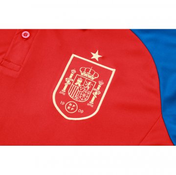 Conjunto Polo del Espana 24-25 Rojo