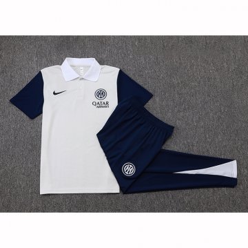 Conjunto Polo del Inter Milan 25-26 Blanco