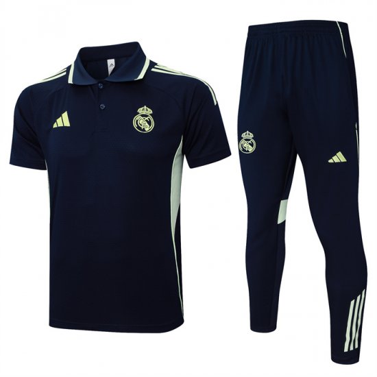 Conjunto Polo del Real Madrid 25-26 Azul Oscuro - Haga un click en la imagen para cerrar