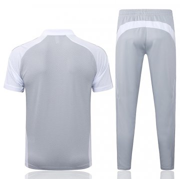 Conjunto Polo del Real Madrid 25-26 Gris