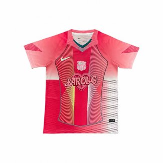 Tailandia Camiseta Barcelona x Karol G 25-26 Rosa
