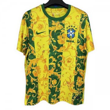 Tailandia Camiseta Brasil Special 25-26 Amarillo