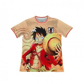Tailandia Camiseta Japon Anime Luffy 25-26 Naranja