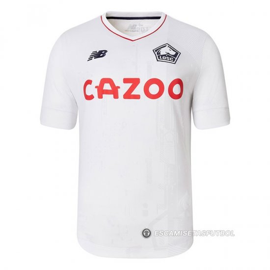 Tailandia Camiseta Lille 2ª 22-23 - Haga un click en la imagen para cerrar