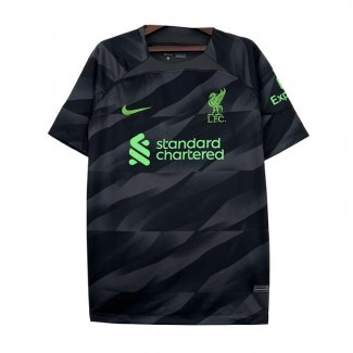 Tailandia Camiseta Liverpool Portero 23-24 Negro