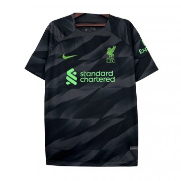 Tailandia Camiseta Liverpool Portero 23-24 Negro