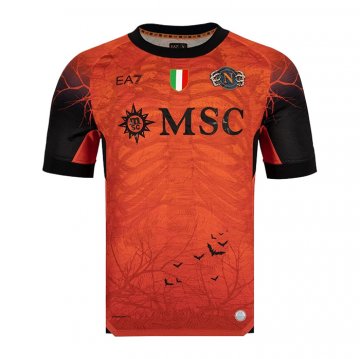 Tailandia Camiseta Napoli Portero Halloween 25-26 Naranja