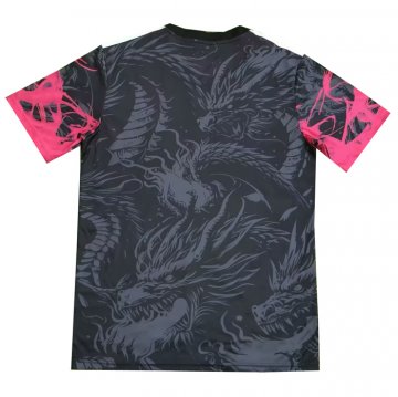 Tailandia Camiseta Real Madrid Dragon 24-25 Negro Rojo