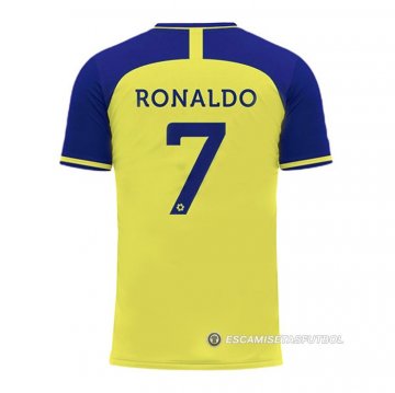 Camiseta Al Nassr Jugador Ronaldo 1ª 22-23