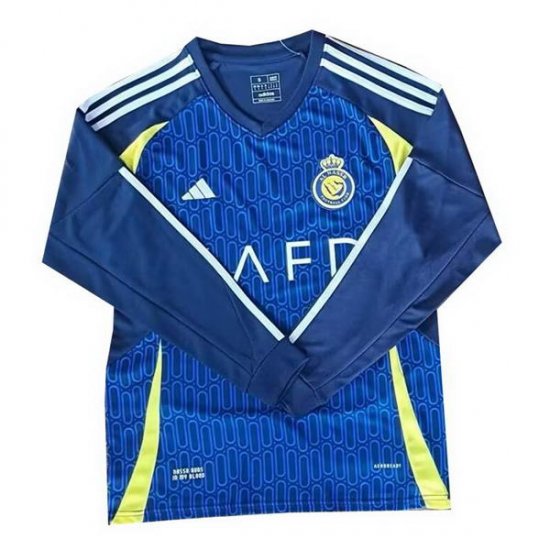 Camiseta Al Nassr 2ª Manga Larga 24-25 - Haga un click en la imagen para cerrar