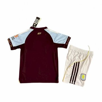 Camiseta Aston Villa 1ª Nino 25-26