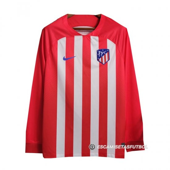 Camiseta Atletico Madrid 1ª Manga Larga 23-24 - Haga un click en la imagen para cerrar