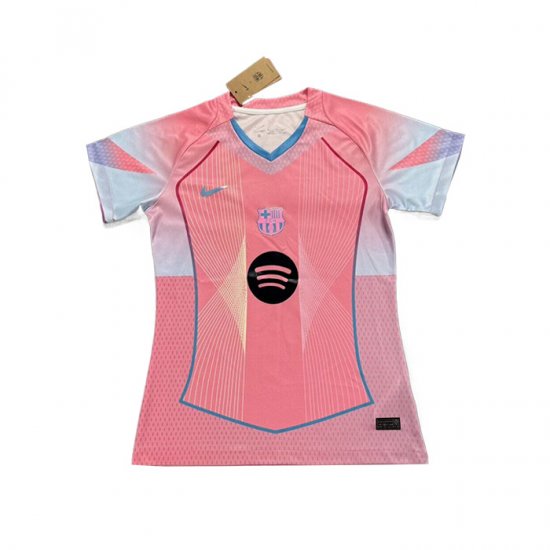 Camiseta Barcelona Special Mujer25-26 Rosa - Haga un click en la imagen para cerrar