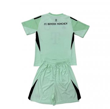 Camiseta Bayern Munich Portero Nino 25-26 Verde