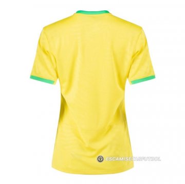 Camiseta Brasil 1ª Mujer 2023