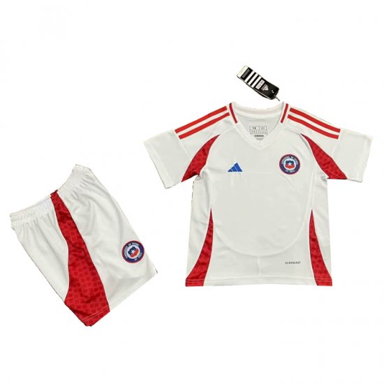 Camiseta Chile 2ª Nino 2024 - Haga un click en la imagen para cerrar