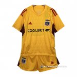 Camiseta Colo-Colo Portero Nino 2023 Amarillo