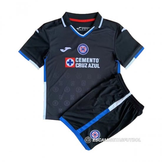 Camiseta Cruz Azul 3ª Nino 22-23 - Haga un click en la imagen para cerrar