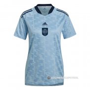 Camiseta Espana 2ª Mujer Euro 2022