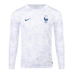 Camiseta Francia 2ª Manga Larga 2022