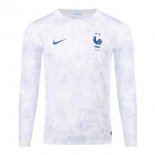 Camiseta Francia 2ª Manga Larga 2022
