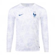 Camiseta Francia 2ª Manga Larga 2022
