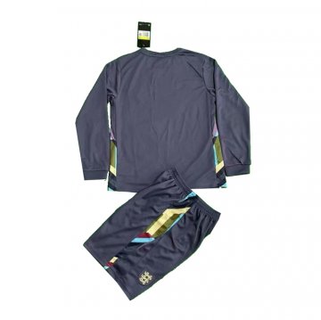 Camiseta Inglaterra 2ª Manga Larga Nino 2024