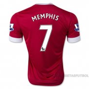 Camiseta Jugador del Manchester United Memphis 1ª Equipacion 201