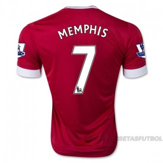 Camiseta Jugador del Manchester United Memphis 1ª Equipacion 201