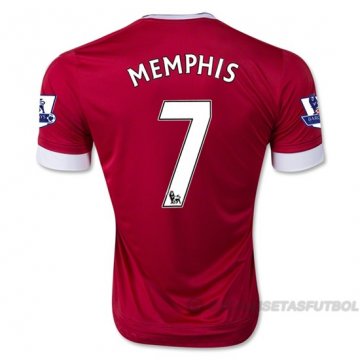 Camiseta Jugador del Manchester United Memphis 1ª Equipacion 201