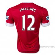 Camiseta Jugador del Manchester United Smalling 1ª Equipacion 20