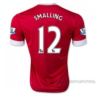 Camiseta Jugador del Manchester United Smalling 1ª Equipacion 20