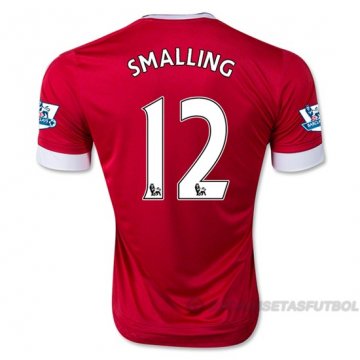 Camiseta Jugador del Manchester United Smalling 1ª Equipacion 20