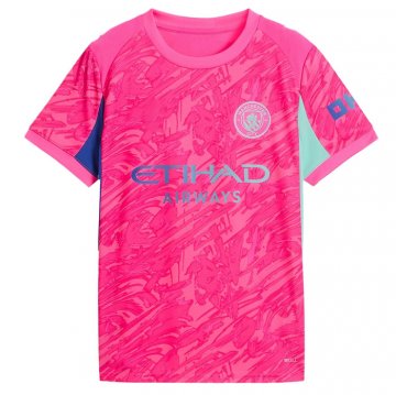 Camiseta Manchester City Portero 25-26 Rosa