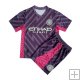 Camiseta Manchester City Portero Nino 23-24 Purpura