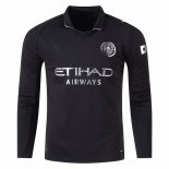 Camiseta Manchester City 2ª Manga Larga 25-26