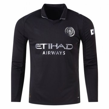 Camiseta Manchester City 2ª Manga Larga 25-26